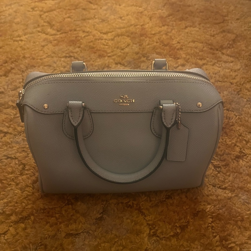 Coach light blue Handbag